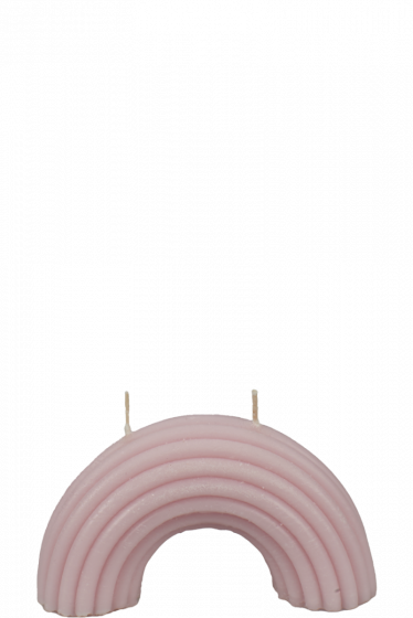 Kaars Regenboog - Roze