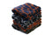 Zachte Warme Sjaal - Patroon - Blauw/Bruin