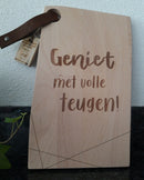 Snijplank Nordic - Geniet met volle teugen