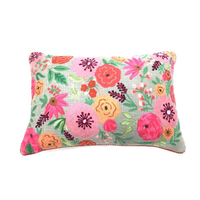 Kussen Bloemen cotton - 40x60cm