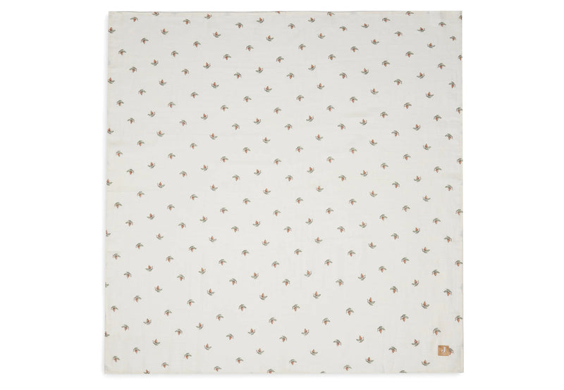 Jollein hydrofiele doek 115x115cm - Rosehip 2pack