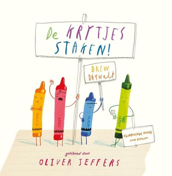 De krijtjes staken - Oliver Jeffers