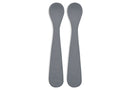 Jollein Siliconen Lepeltje - Storm Grey - 2 stuks
