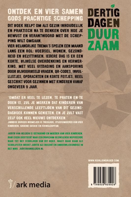 Dertig dagen duurzaam - Judith van Helden