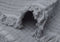 Jollein Wieg Deken Muslin Fringe - 120x120cm - Ivory/ Storm Grey/ Biscuit