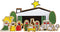 Kerststal hout - Dick Bruna