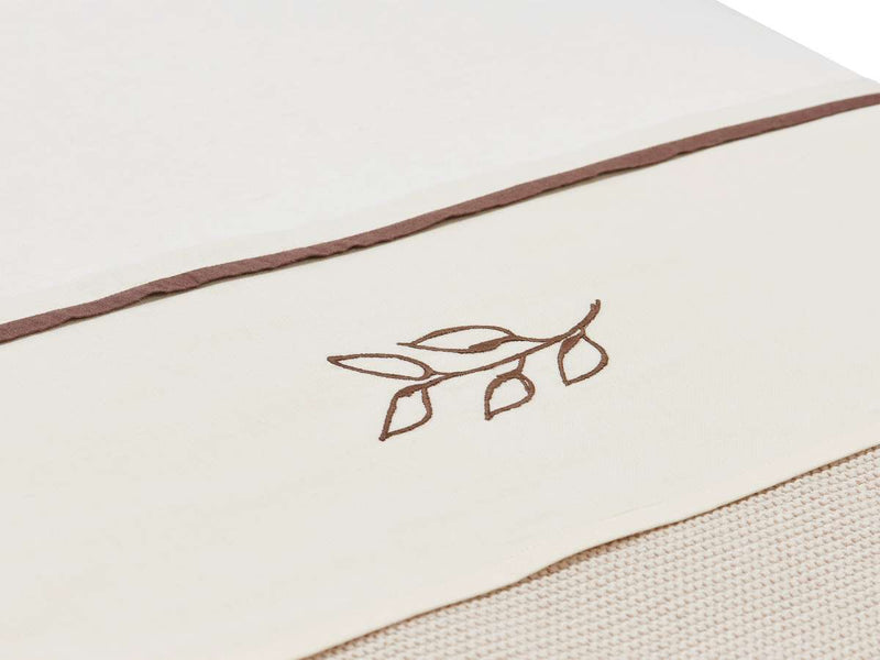 Jollein laken wieg 75 x 100 cm Meadow chestnut