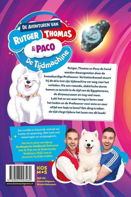 De avonturen van Rutger, Thomas en Paco - De tijdmachine