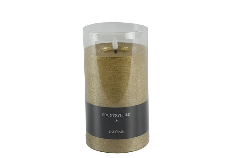Countryfield Led Candle - Goud - M