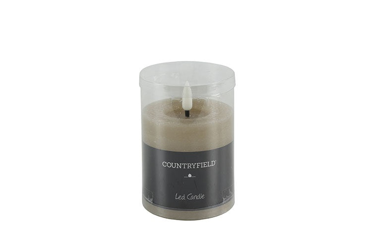 Countryfield Led Candle - Taupe - S