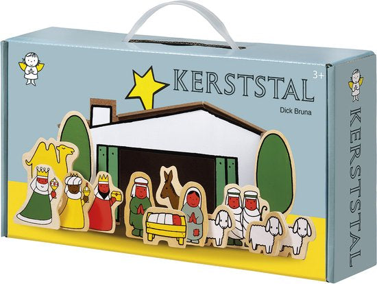Kerststal hout - Dick Bruna