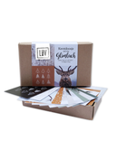 LUV - Kerst Doosje met een glimlach - Bruin