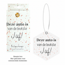 Autogeurhanger - Juf