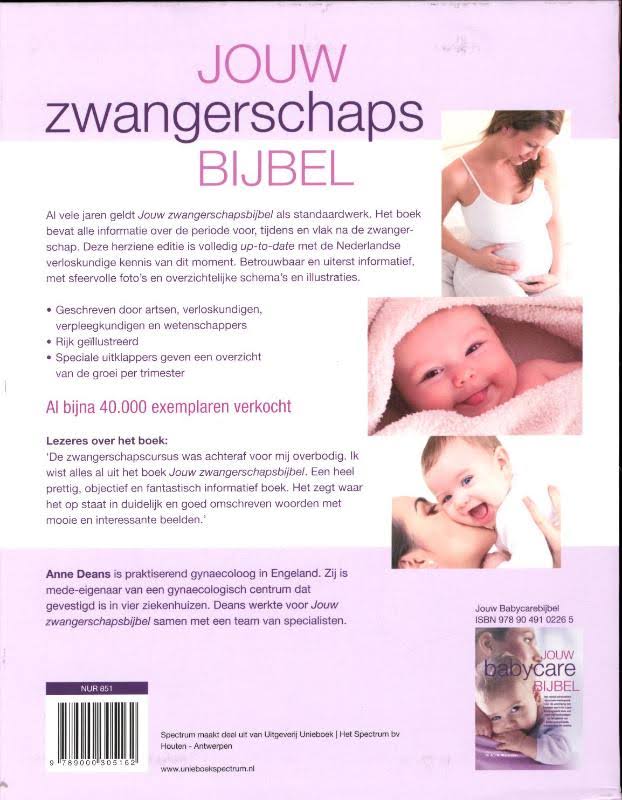 Jouw zwangerschaps bijbel - Anne Deans